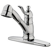 Poetto One Handle Centerset Kitchen Faucet