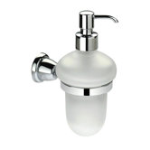 Cantori Wall-mount Frosted Glass Soap Dispenser