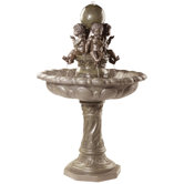 Resin The Four Splashing Putti Sculptural Fountain