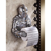 A Kinght to Remember Gothic Bath Tissue Holder