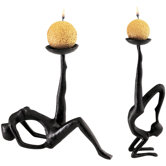 Les Acrobates Sculptural Candleholders (Set of 2)