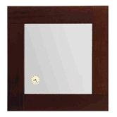 Antonio Miro Square Mirror with Wood Frame