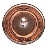 Decorative Drop-in Smooth Round Basin