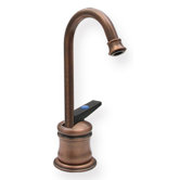 Forever Hot 5.25" One Handle Single Hole Hot Water Dispenser Faucet with Gooseneck Spout