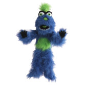 Monster Puppet in Blue