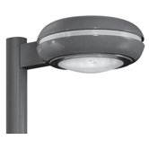 Rotondo II 400W Outdoor Post Mount Head in Dark Bronze