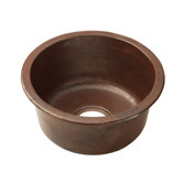 Redondo Chico Hand Hammered Copper Bar Sink