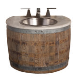 Vintner's Bordeaux Wall Mount Vanity