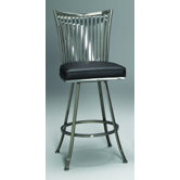 Paralline 30" Quick-Ship Swivel Barstool