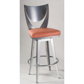 Bella Contemporary Swivel Barstool