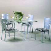 Swiss Cheese 5 Piece Counter Height Dining Set