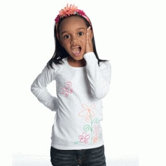 White Flower HugMe Shirt