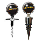 NHL Cork Screw and Wine Bottle Topper Set