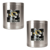 NCAA 2 Pieces Stainless Steel Can Holder Set