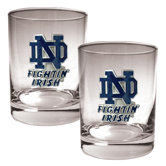 NCAA 2 Pieces Rocks Glass Set