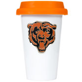 NFL 12oz Double Wall Tumbler with Orange Lid