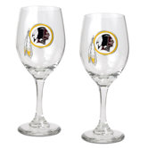 NFL 14 Oz Wine Glass (Set Of 2)