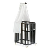 Organic Bam Canopy Drape In White