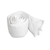 Organic Bam Bassinet Organic Bumper in White