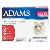 Adams Flea and Tick Spot On For Cats / Kittens