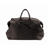20" Leather Euro Travel Duffel