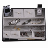 Organizer Valet Tray in Black
