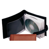 Royce Leather Portable CD/DVD Storage