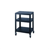 Fully Constructed Mobile Cart With 3 Shelves