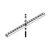 Threaded Rod Unistrut Kit