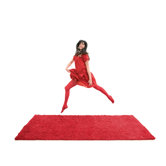 Velvet Red Rug