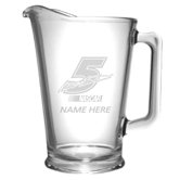 Nascar Individual 60 oz. Pitcher, Martin Truex Jr with personalization