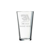 Nascar Individual 16 oz. Mixing Glass, Jeff Burton with personalization