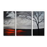 Radiance Andira Canvas Art (Set of 3)