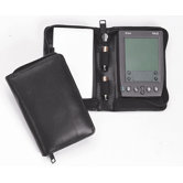 Leather Palm Pilot Zip around Case