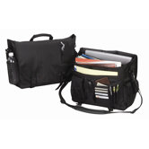 Flap-over Computer Brief in Black