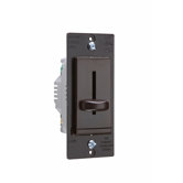 TradeMaster 600W Decorator Single Pole Slide Dimmer in Brown