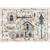 Home Accents Bird Houses Novelty Rug