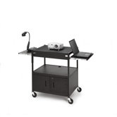 Height Adjustable Flat Panel Cart