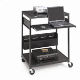 32" Wide Mobile Projector Cart