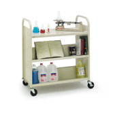 Metal Double-Side Booktruck