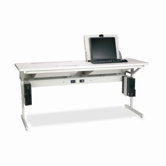 SmartDeck 72" x 24" Mini Tower Computer Table