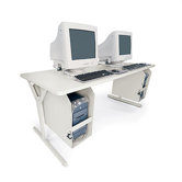 36" Wide Tech-Guard Work Center For Securing G4 Macs and Tower PCs