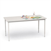 60" Wide Rectangle Quattro Work and Utility Table