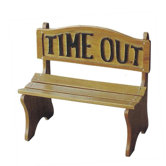Time Out Wooden Bench
