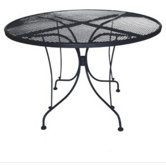 Charleston Round Wrought Iron Table
