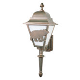 Americana Bear Series 23" Wall Lantern