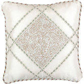 Swanson 18" x 18" Pillow with Cord & Velvet Braid