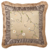 Addison 18" x 18" Pillow with Brush Fringe