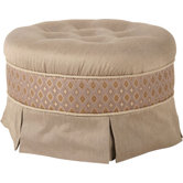 Biltmore Fabric Ottoman