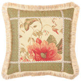 Brianza Pillow with Tassel Trim and Braid